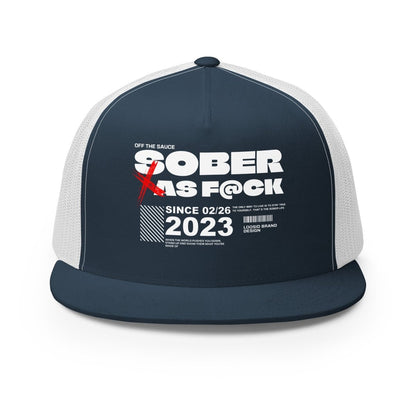 Sober As F*ck Sober Hat back view (view 7)