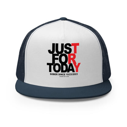 Just For Today Sober Hat side view (view 6)