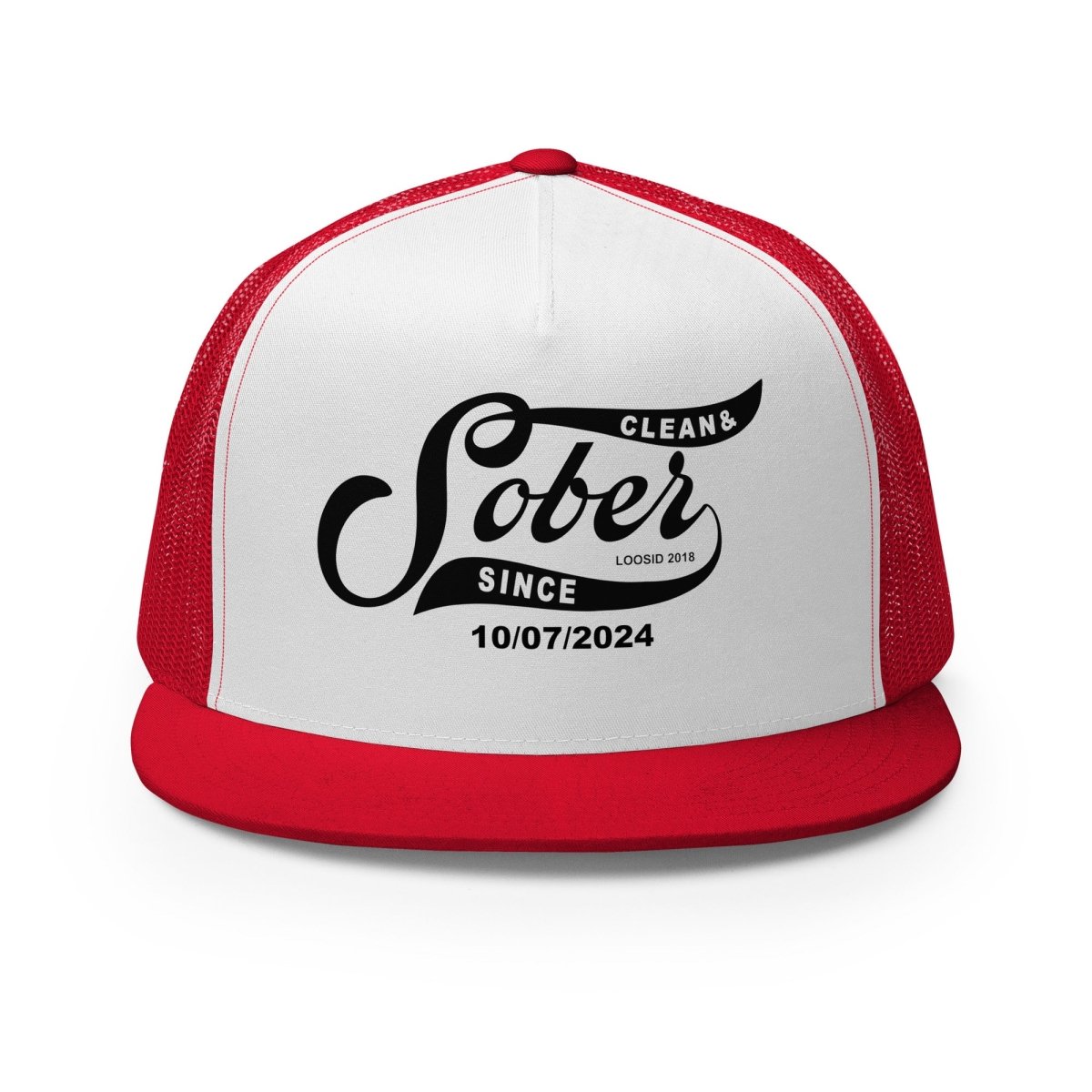 Sober Since Personalized Sober Sober Hat featuring the design (view 11)