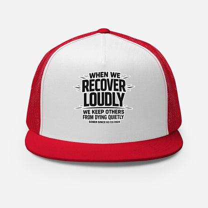 We do Recover Sober Hat packaging detail (view 18)