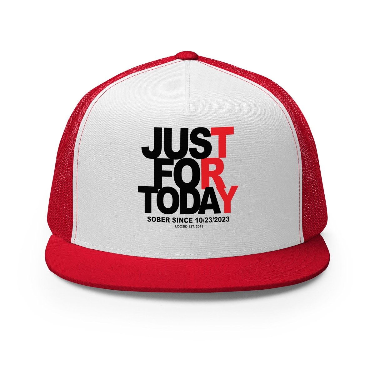 Just For Today Sober Hat close-up view (view 12)