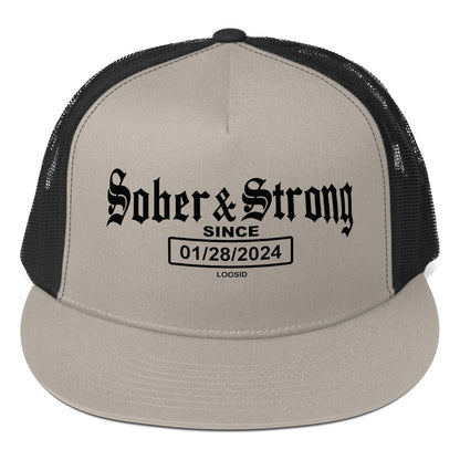Personalized Snapback Sober Hat packaging detail (view 8)