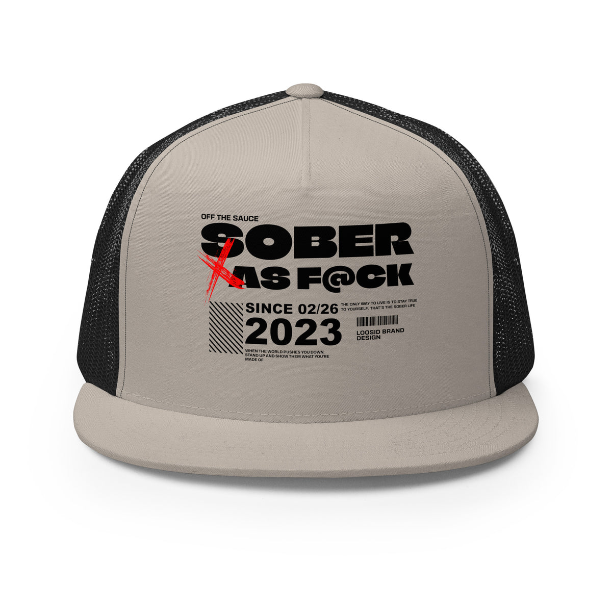 Statement sober hat created for sober lifestyle advocates