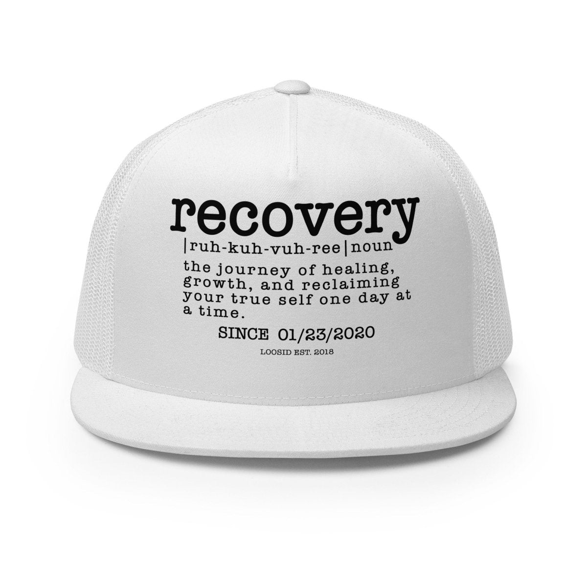 Recovery Definition Sober Hat side view (view 6)