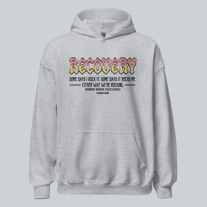 Recovery Rocks Recovery Hoodie product photo (view 20)