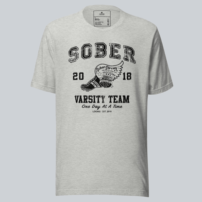 Sober Varsity Men's Sober Sober T Shirt lifestyle view (view 15)