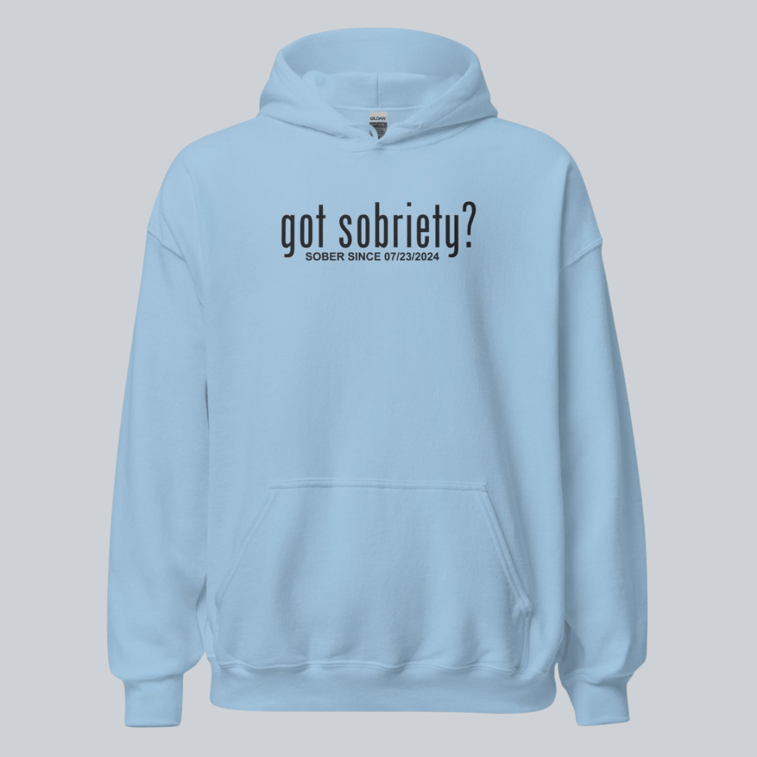 Got Sobriety Recovery Hoodie packaging detail (view 48)