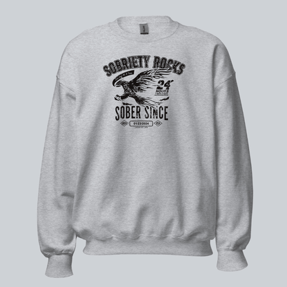 Sober Since Recovery Hoodie graphic detail (view 24)