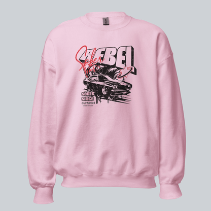 Sober Rebel Sobriety Recovery Hoodie side view (view 16)