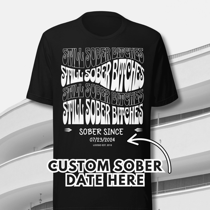Still Sober B Sober T Shirt graphic detail (view 4)