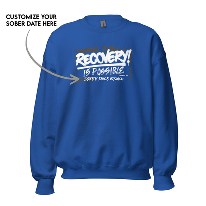 Recovery Is Possible Recovery Hoodie product photo (view 10)