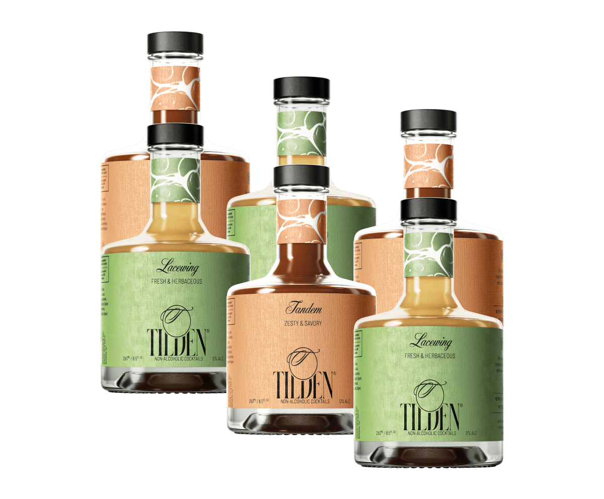 Loosid Mini Bottle Split 6 Pack Sobriety Gift featuring the design