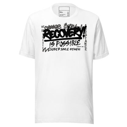 Recovery Is Possible Sober T Shirt product photo (view 20)