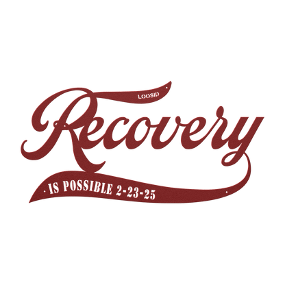 Sobriety Art Metal Sign with Recovery Date Sobriety Art packaging detail (view 8)
