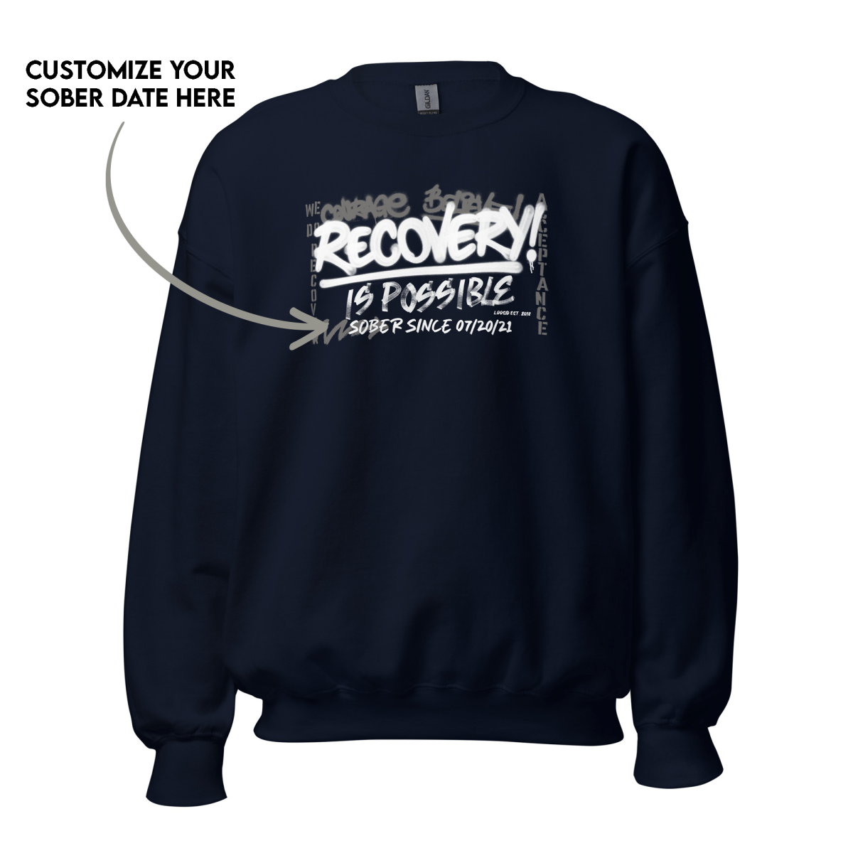 Recovery Is Possible Recovery Hoodie packaging detail (view 8)