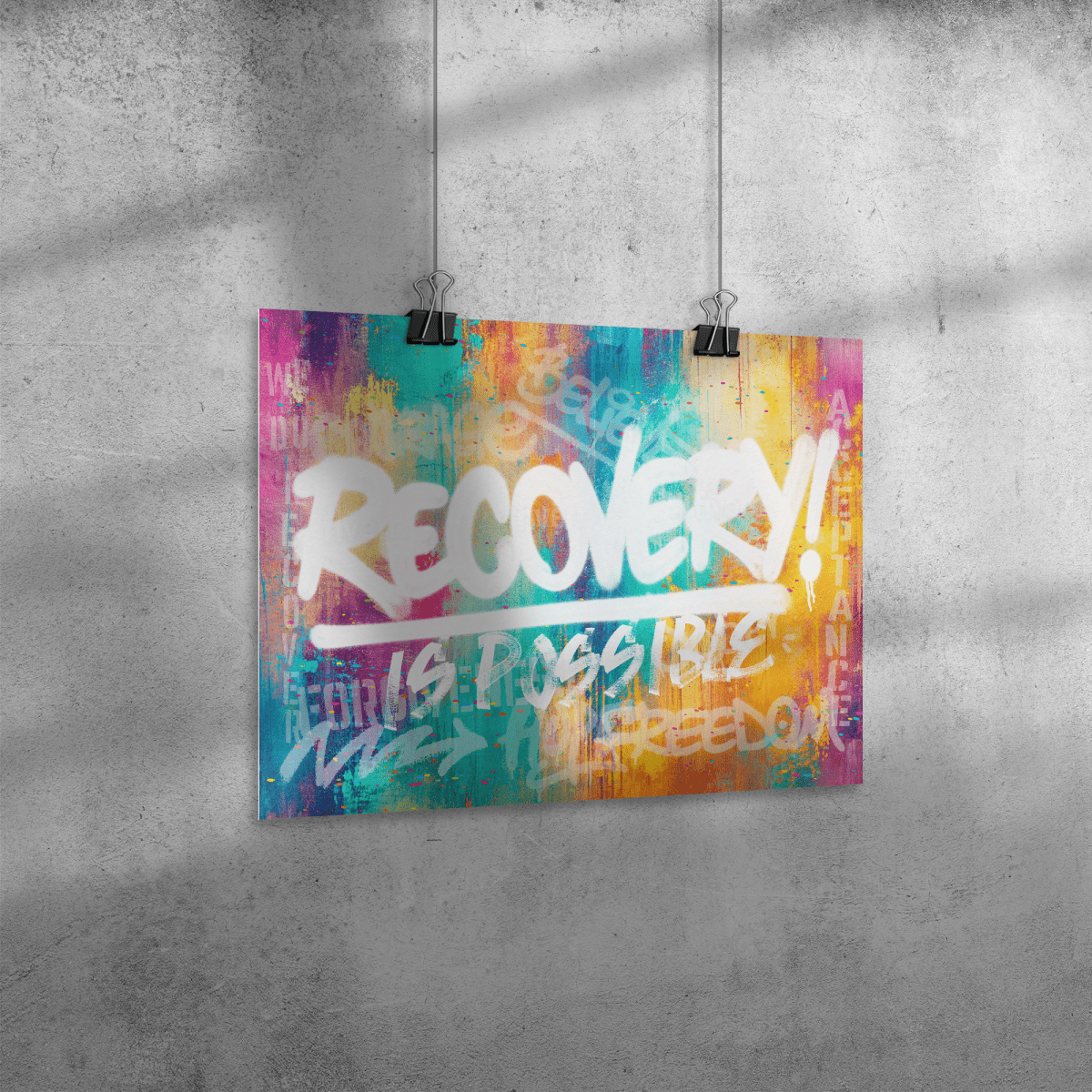 Recovery Is Possible Sobriety Art lifestyle view (view 5)