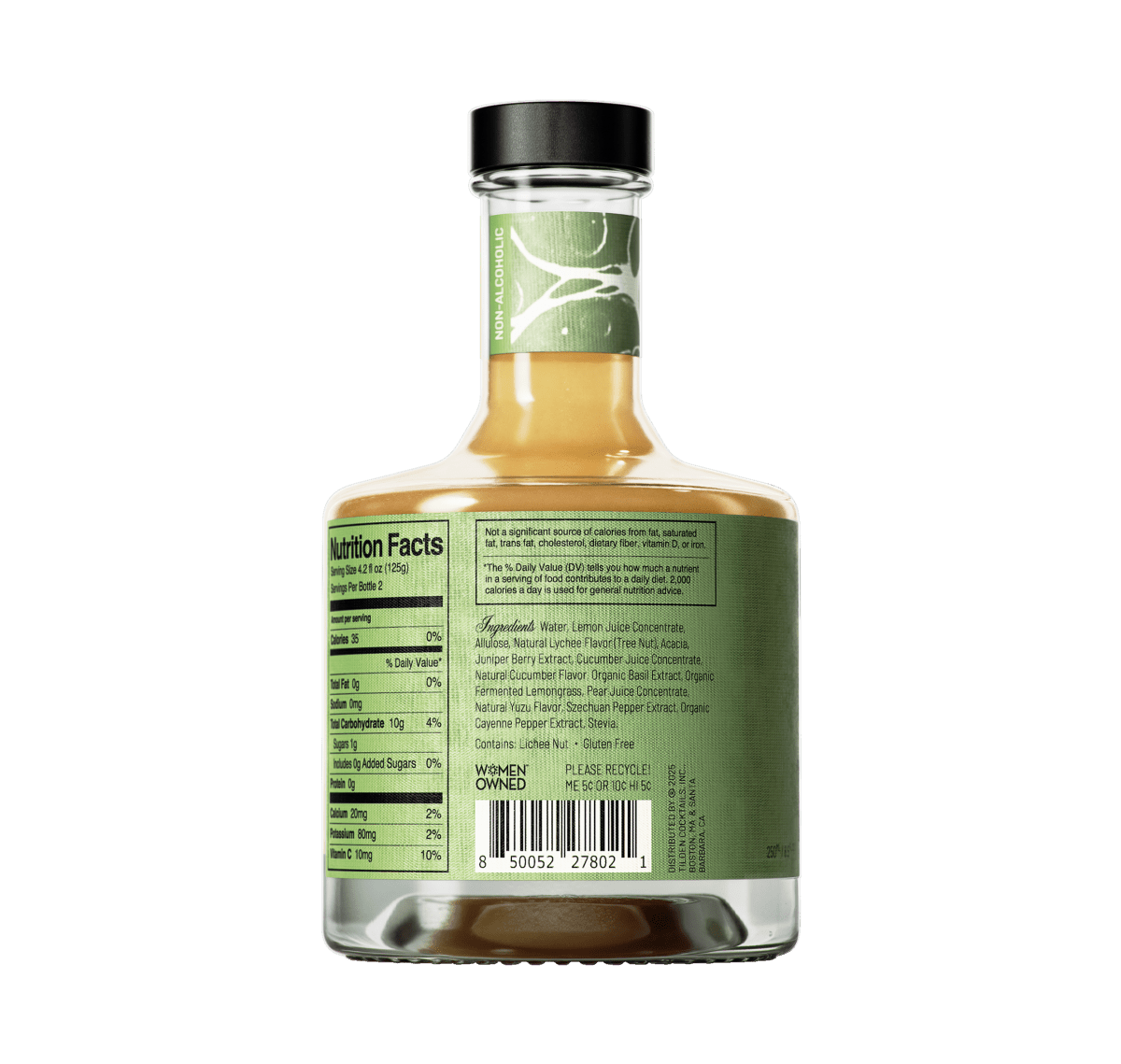 Lacewing Mini Bottle 6 Pack Sobriety Gift graphic detail (view 4)