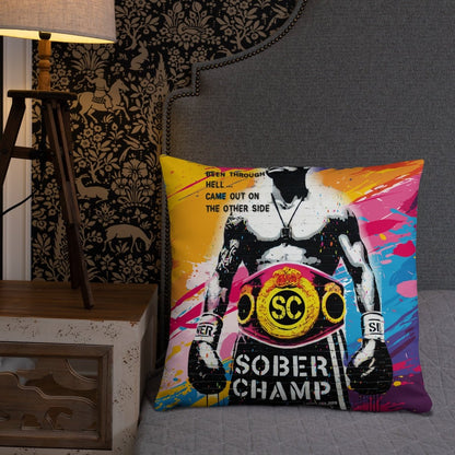Sober Champ Champion Design Sober Pillow packaging detail (view 8)
