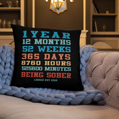 Sober Time Sober Pillow product photo (view 10)