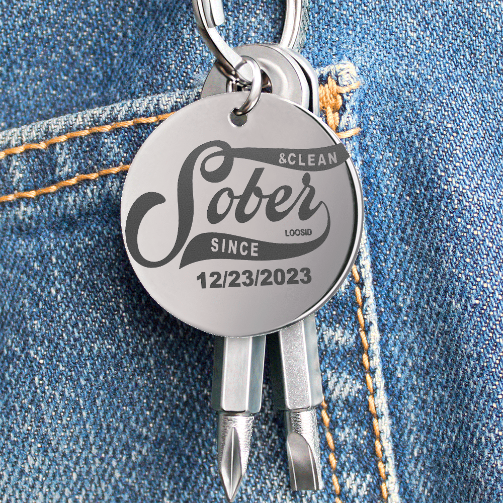Sober Since Screwdriver Sobriety Gift packaging detail (view 8)