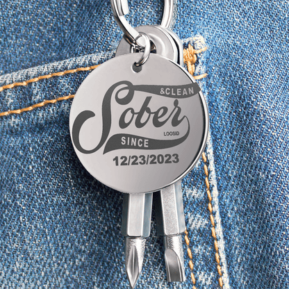 Sober Since Screwdriver Sobriety Gift packaging detail (view 8)
