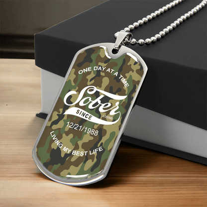 Loosid Camo Sober Jewelry featuring the design