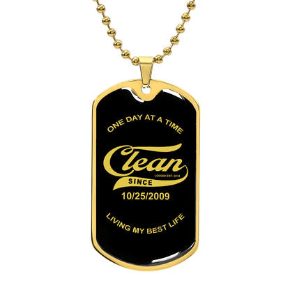 Clean Since Sober Jewelry packaging detail (view 8)