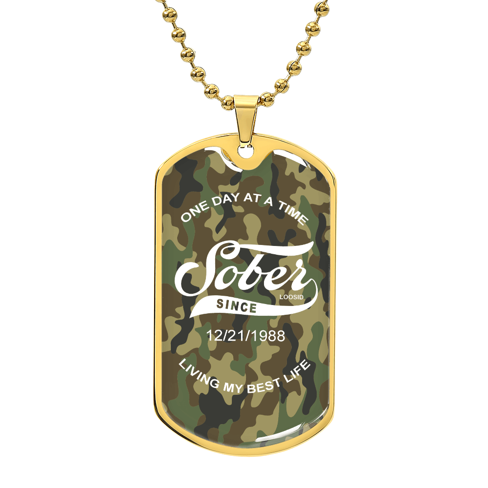 Camo Sober Jewelry packaging detail (view 8)