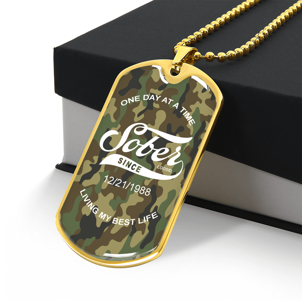 Camo Sober Jewelry fit detail (view 9)