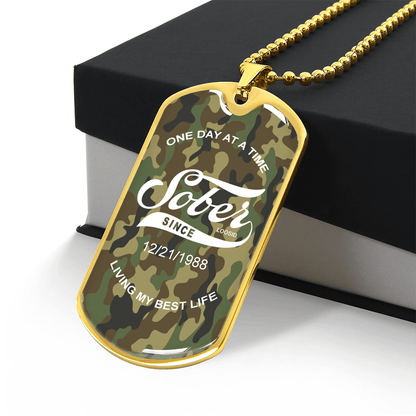Camo Sober Jewelry fit detail (view 9)