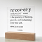 Loosid Recovery-Acrylic Plaqye w/Personalize Sober Date