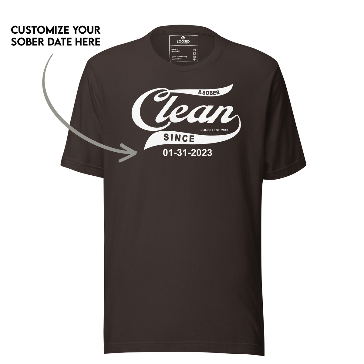 sober t shirt meaningful gift for sober journey