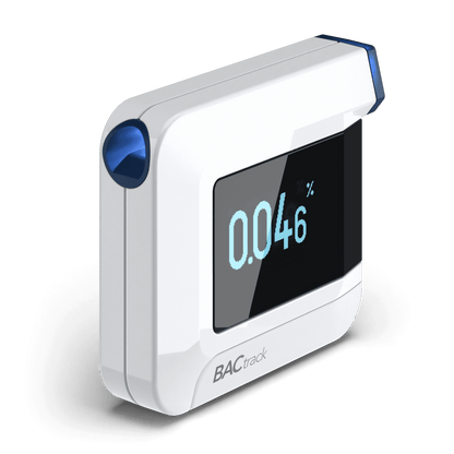 BACtrack C8 smart device display