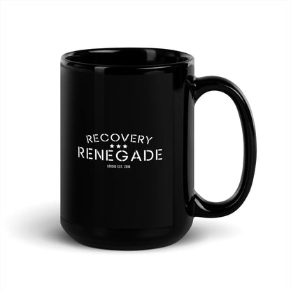 Loosid Recovery Renegade Sober Coffee Mug featuring the design
