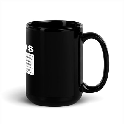 Rated S Sober Coffee Mug close-up view (view 2)