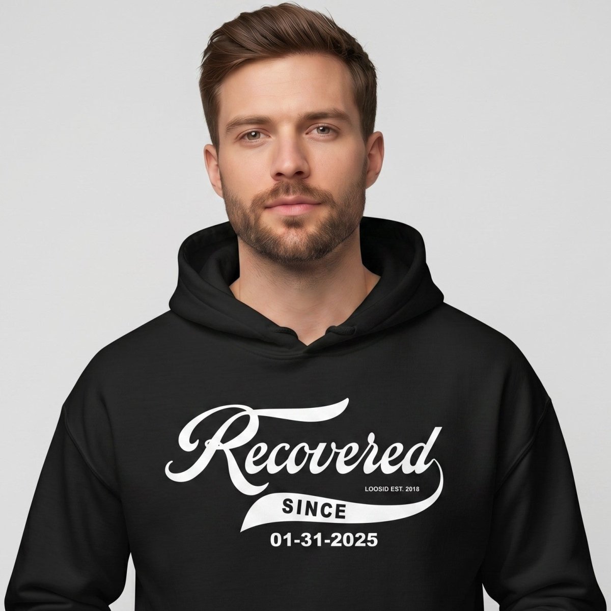 Recovered Since Recovery Hoodie packaging detail (view 8)