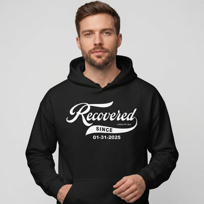 Recovered Since Recovery Hoodie fit detail (view 9)