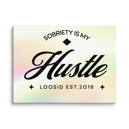 Sobriety is My Hustle Motivational Sobriety Art flat lay styled image (view 3)