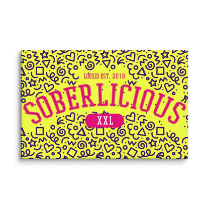 Soberlicious Sobriety Art flat lay styled image (view 3)