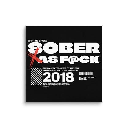 Sober As F*ck Sobriety Art lifestyle view (view 5)
