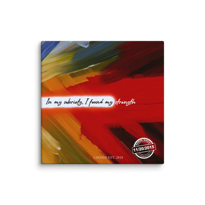 In My Sobriety I Found My Strength Sobriety Art side view (view 6)