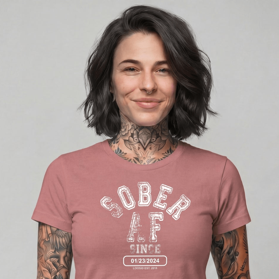 Sober T Shirt | Women's Sober AF Tee
