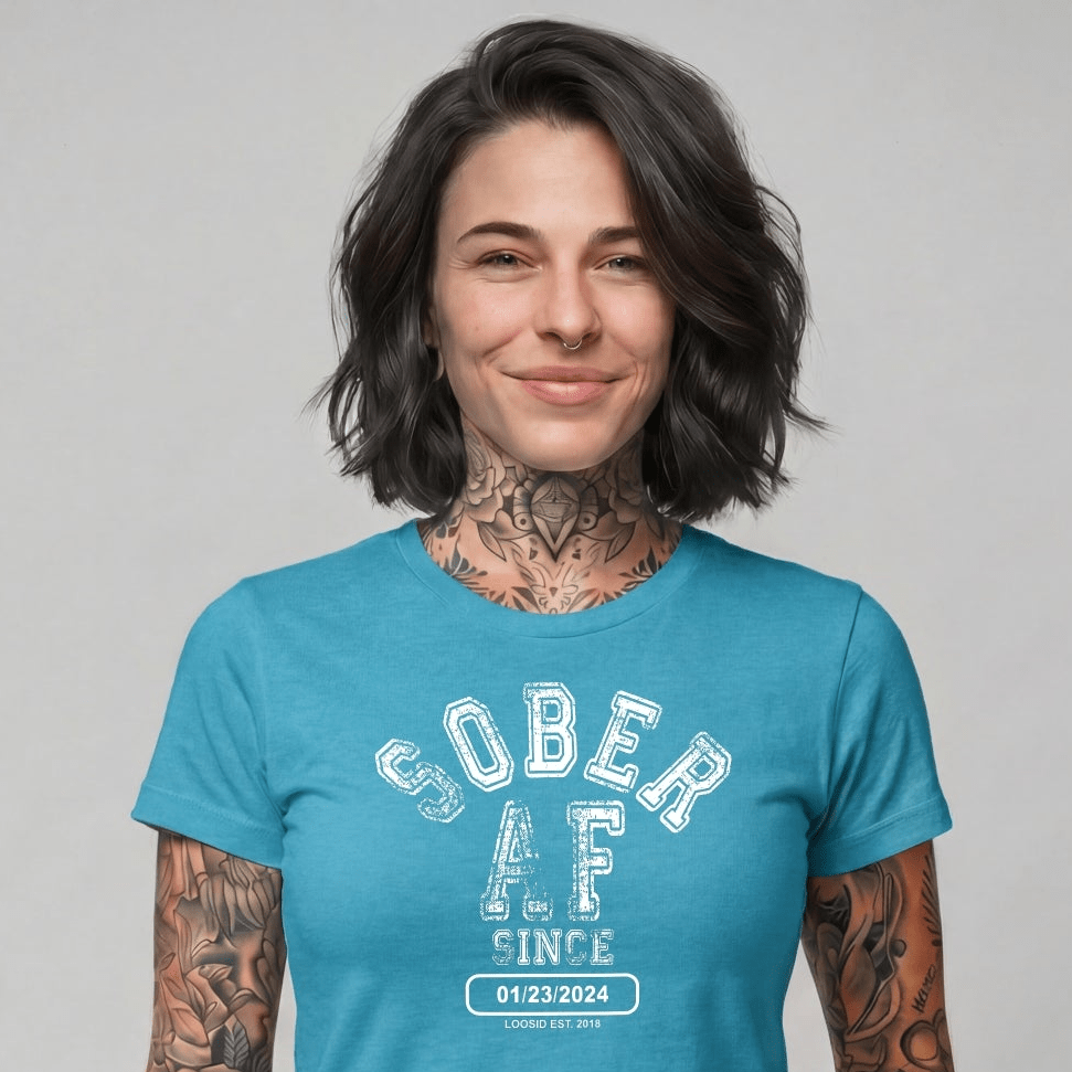 Sober T Shirt | Women's Sober AF Tee