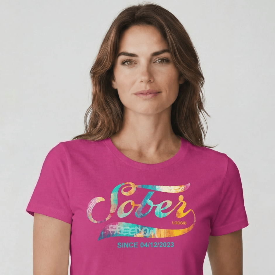 Recovery Since Sober T Shirt | Personalized Sober Date