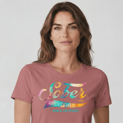 Recovery Since Sober T Shirt | Personalized Sober Date