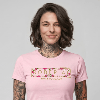 Sober AF Sober T Shirt lifestyle view (view 15)