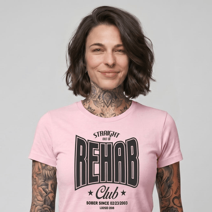 Rehab Sober T Shirt packaging detail (view 18)