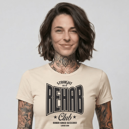 Rehab Sober T Shirt lifestyle view (view 15)