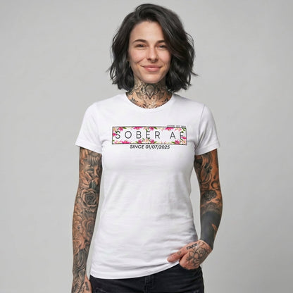 Sober AF Sober T Shirt lifestyle view (view 5)