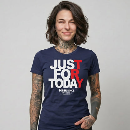 Just Try For Today Sober T Shirt fit detail (view 9)